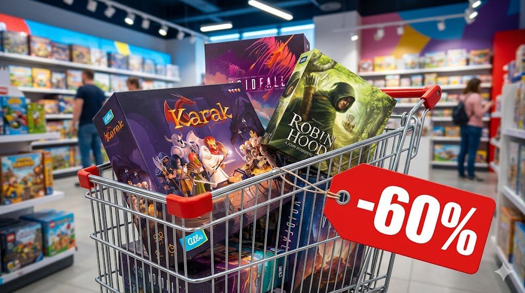 Výprodej na Albi: Strategické monstrum o 900 Kč levněji a rodinné hity za třetinu ceny