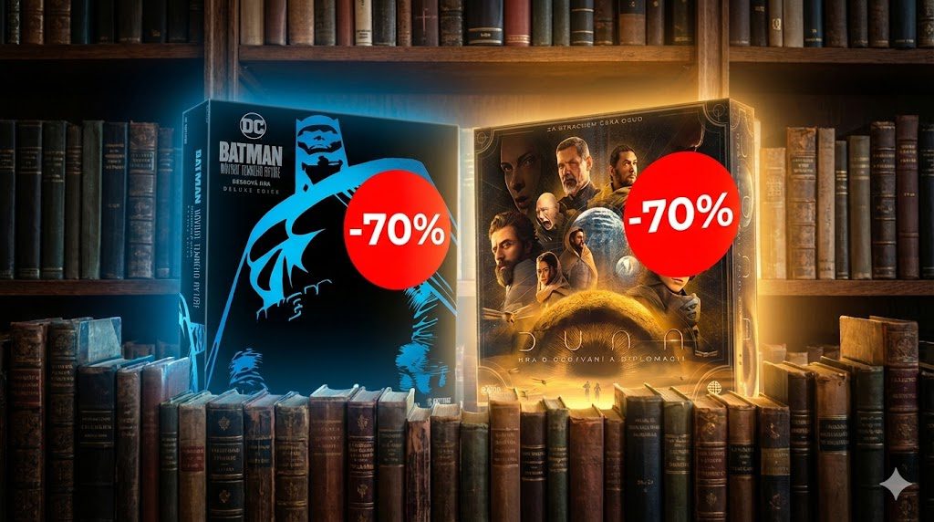 Výprodej v knihkupectví: Našel jsem Batmana a Monumental se slevou 70 % (Tohle musíte vidět)