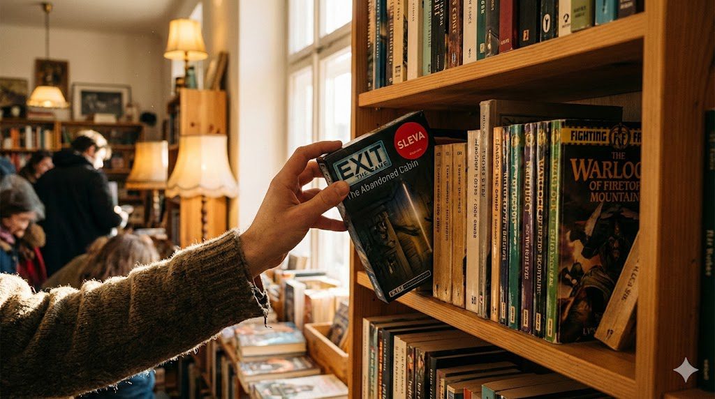 Proč pro deskovky chodím do knihkupectví? (Můj trik na hry do 300 Kč)