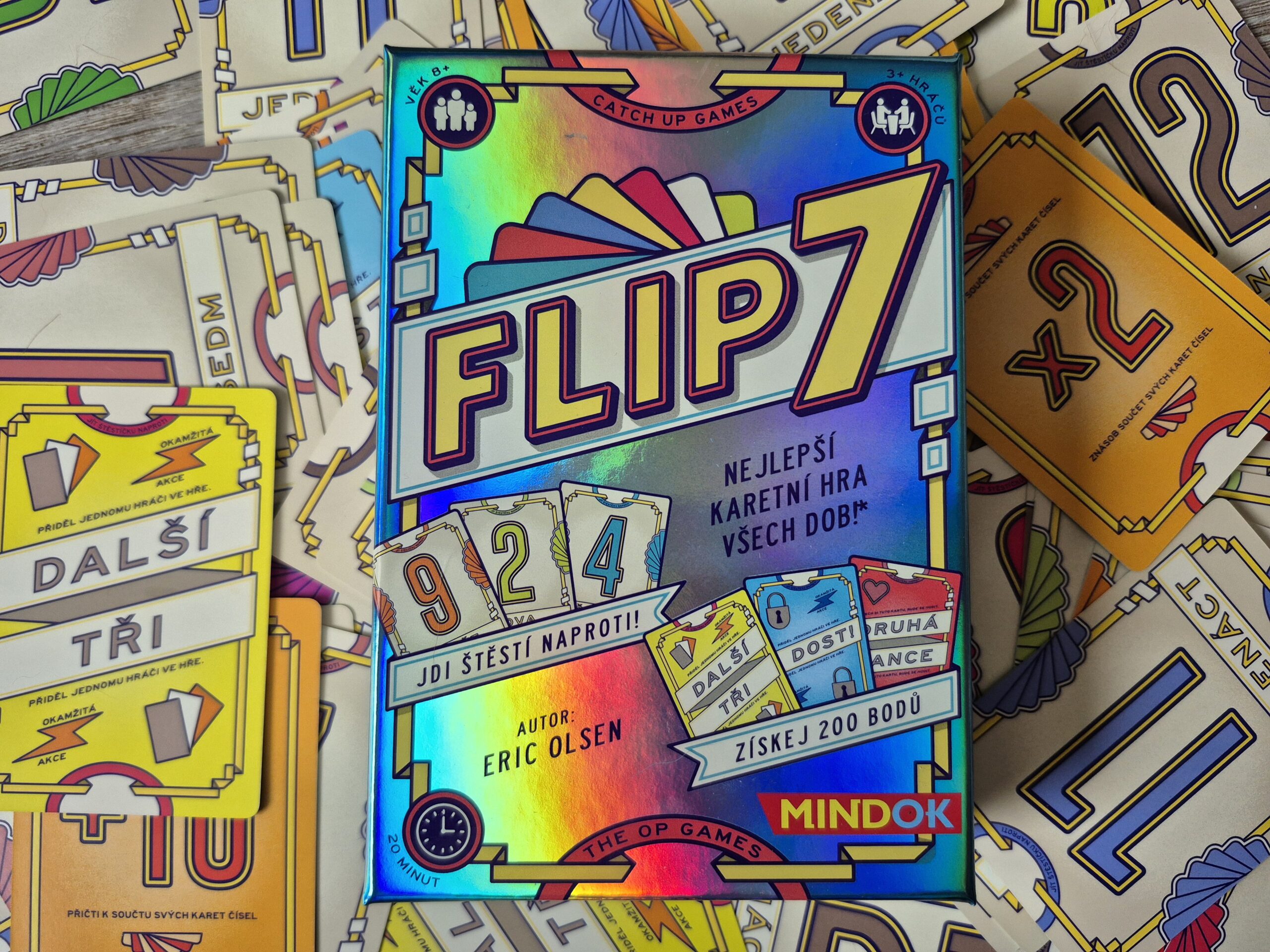 <span class="neon-nazev-hry">Flip 7</span><span class="oddelovac-nadpisu"> | </span><span class="podtitul-clanku">Nejlepší karetní hra na světě?</span>