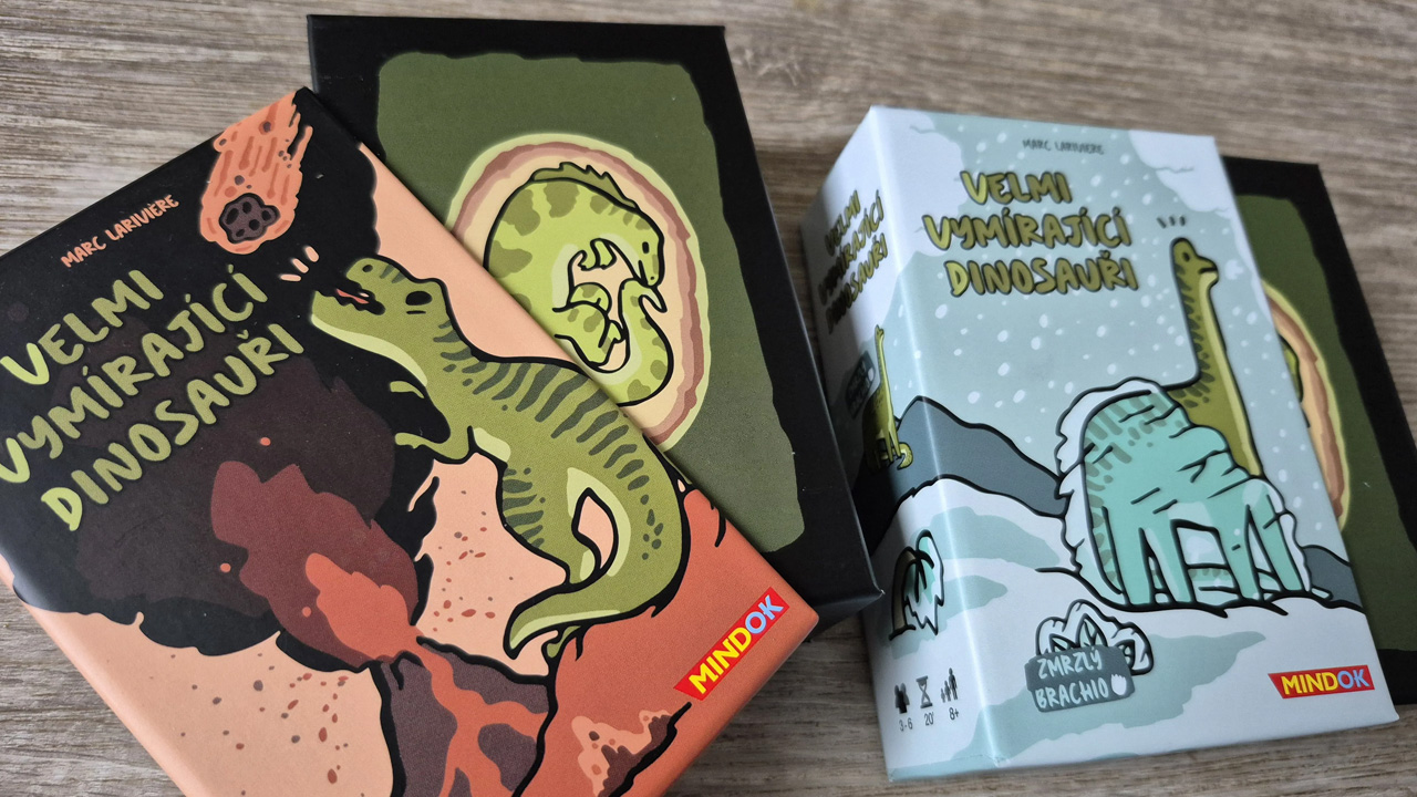 <span class="neon-nazev-hry">Velmi vymírající dinosauři</span><span class="oddelovac-nadpisu"> : </span><span class="podtitul-clanku">Přežijete meteorit, nebo skončíte jako exponát v muzeu?</span>