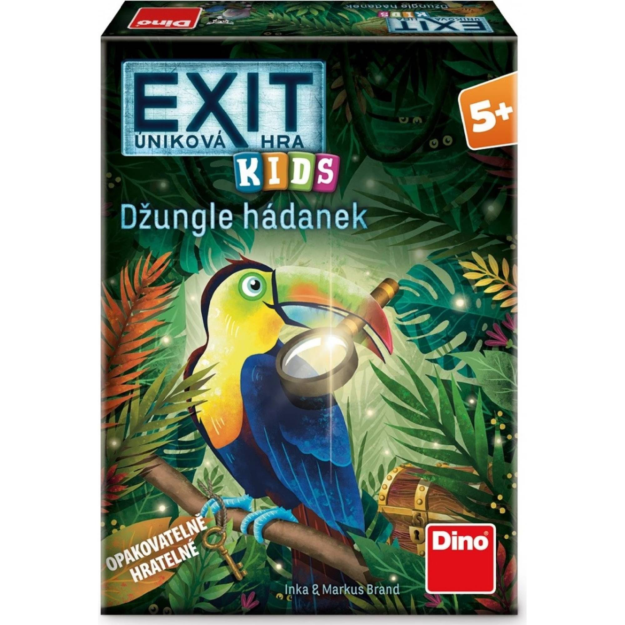 Exit úniková hra pro děti: Džungle hádanek
