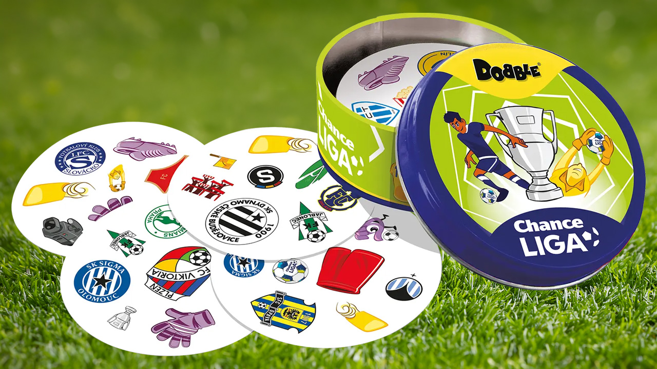 <span class="neon-nazev-hry">Dobble Chance Liga</span><span class="oddelovac-nadpisu"> : </span><span class="podtitul-clanku">Fotbalová postřehovka, u které se zapotí i zkušení tátové!</span>