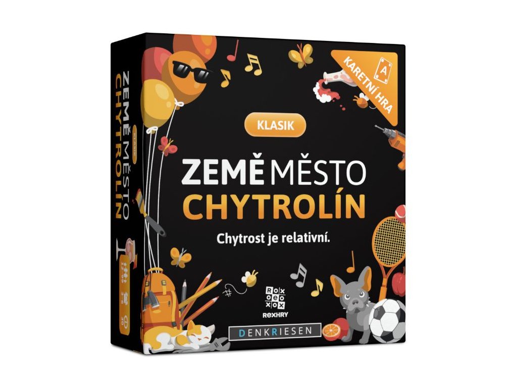 Země město chytrolín: Klasik – karetní hra